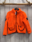 Preview: McKinley  Plüschjacke  Gr. 116  orange blauer Bund + Stern 