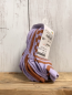 Preview: neu 7 P  Socken  Gr. 74/80  lavendel braun mit Streifen NP 9,99 € 
