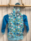 Preview: neu Babauba  Sweatjacke  Gr. 116  hellblau Wolken Sonne Ballons Bögel 