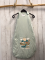 Preview: neu  Schlafsack Gr. 90cm  mint Wikingerboot Schrift 