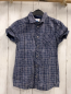 Preview:   Sommerhemd  Gr. 122  blau weiß kariert 