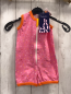 Preview: neu Babauba  Playsuit Gr. 74  rosa bunte Punkte orange Bund 