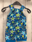 Preview: neu Babauba  Playsuit Gr. 68  blau bunte Sterne 