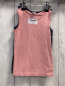 Preview: neu 2 Paar U-Hemden Gr. 86  rosa + grau Blumen