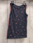 Preview: neu 2 Paar U-Hemden Gr. 86  rosa + grau Blumen
