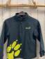 Preview: Jack Wolfskin Pullover Gr. 134  petrol grün Logo Reißverschluss