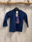 Preview: neu Babauba Langarmshirt Gr. 80  dunkelblau