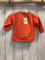 Preview: neu Babyface Pullover Gr. 68  orange beige schwarzer Streifen an der Schulter 