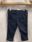 Preview: neu gefüttert leggings Gr. 74  blau meliert Punkte 
