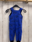 Preview: neu Babauba Latzhose Gr. 68  blau schwarze Dinos