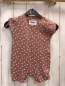 Preview: next  Playsuit Gr. 92  braun lachs Punkte 