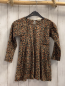 Preview: Zara  Kleid  Gr. 116  oliv orange beige Blumen 