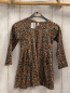 Preview: Zara  Kleid  Gr. 116  oliv orange beige Blumen 