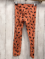 Preview:  Leggings Gr. 134  orange schwarze Katzen