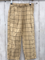 Preview: H&M  Hose  Gr. 122  beige grau kariert Gummiugbund 