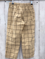 Preview: H&M  Hose  Gr. 122  beige grau kariert Gummiugbund 
