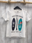 Preview: H&M  T-Shirt  Gr. 140  weiß Pailettensurfbreter Schrift 