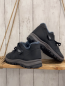 Preview:   Schuhe  Gr. 41  schwarz graue Sohle blaues Plüschfutter 