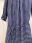 Preview: Zero  Kleid  Gr. 40  grau + blau schwarz weiße Punkte 