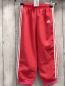 Preview: Adidas  Jogginghose  Gr. 98  hellrot weiße Seitenstreifen