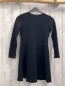 Preview:   Kleid  Gr. 128  schwarz inklusive Kurzjacke mit Schleife und Pailetten