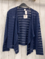 Preview: neu Strickjacke Gr. 158  blau 