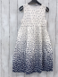 Preview:   Kleid  Gr. 128  weiß blaue Schmetterlinge 