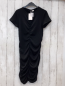 Preview: neu H&M  Kleid  Gr. M schwarz Rippen seitlich gerafft NP 14,99 € 
