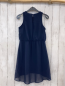 Preview:   Kleid  Gr. 146  blau Halsausschnitt mit silber Steinen 