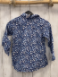 Preview: H&M  Bluse  Gr. 116  blau hellblau weiße Blumen 