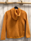 Preview:   Strckjacke  Gr. 146  mais orange meliret Kapuze 