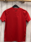 Preview: Under Armour  Sportshirt  Gr. 146/152  rot Label mit schwarzen + grauen Streifen 