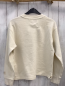 Preview: Zara  Pullover  Gr. 140  creme Rippen 