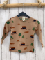 Preview: Alana  Langarmshirt  Gr. 92  ocker Lastwagen Bäume 