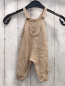 Preview: Zara  Latzhose  Gr. 68  beige Strick Struktur 