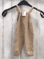 Preview: Zara  Latzhose  Gr. 68  beige Strick Struktur 