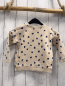 Preview: H&M  Pullover  Gr. 86  beige blauer Druck