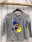 Preview: Paw Patrol  Langarmshirt  Gr. 116  hellgrau Chase Pailettenschrift 