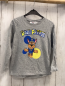 Preview: Paw Patrol  Langarmshirt  Gr. 116  grau Chase Pailettenschrift 