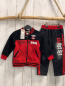 Preview: 2tlg neu  Sweatjacke + Jeggings  Gr. 92  schwarz rot Schrift Lee Cooper 