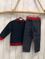 Preview: 2tlg neu  Sweatjacke + Jeggings  Gr. 92  schwarz rot Schrift Lee Cooper 