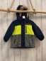 Preview:   Winterjacke  Gr. 86  blau hellgrün grau Kapuze mit beige Fellbund 