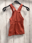 Preview: Alana  Playsuit  Gr. 74  rostrot Struktur 
