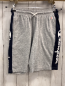 Preview: Champion Shorts Gr. 152  grau blau an der Seite weiße Schrift