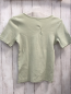 Preview:   T-Shirt  Gr. 158/164  mint Rippen Knopfleiste 