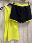 Preview: 2tlg Energetix  Sportset  Gr. 158/164  gelb Rippen + schwarz 
