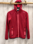 Preview: CMP  Strickjacke  Gr. 158/164  rot graue meliert Kapuze 