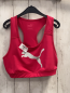 Preview: Puma  Sportbustier  Gr. L  pink silber Logo