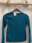 Preview: Okaidi Langarmshirt Gr. 128  petrol Pailettenlibelle