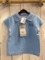 Preview: Jacky neu T-Shirt Gr. 74  blau Polokragen